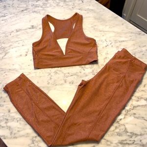 Varley Hayden Tights and Matching Bra